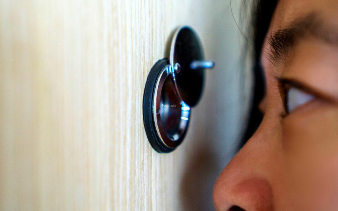 How To Install A Peephole In A Door